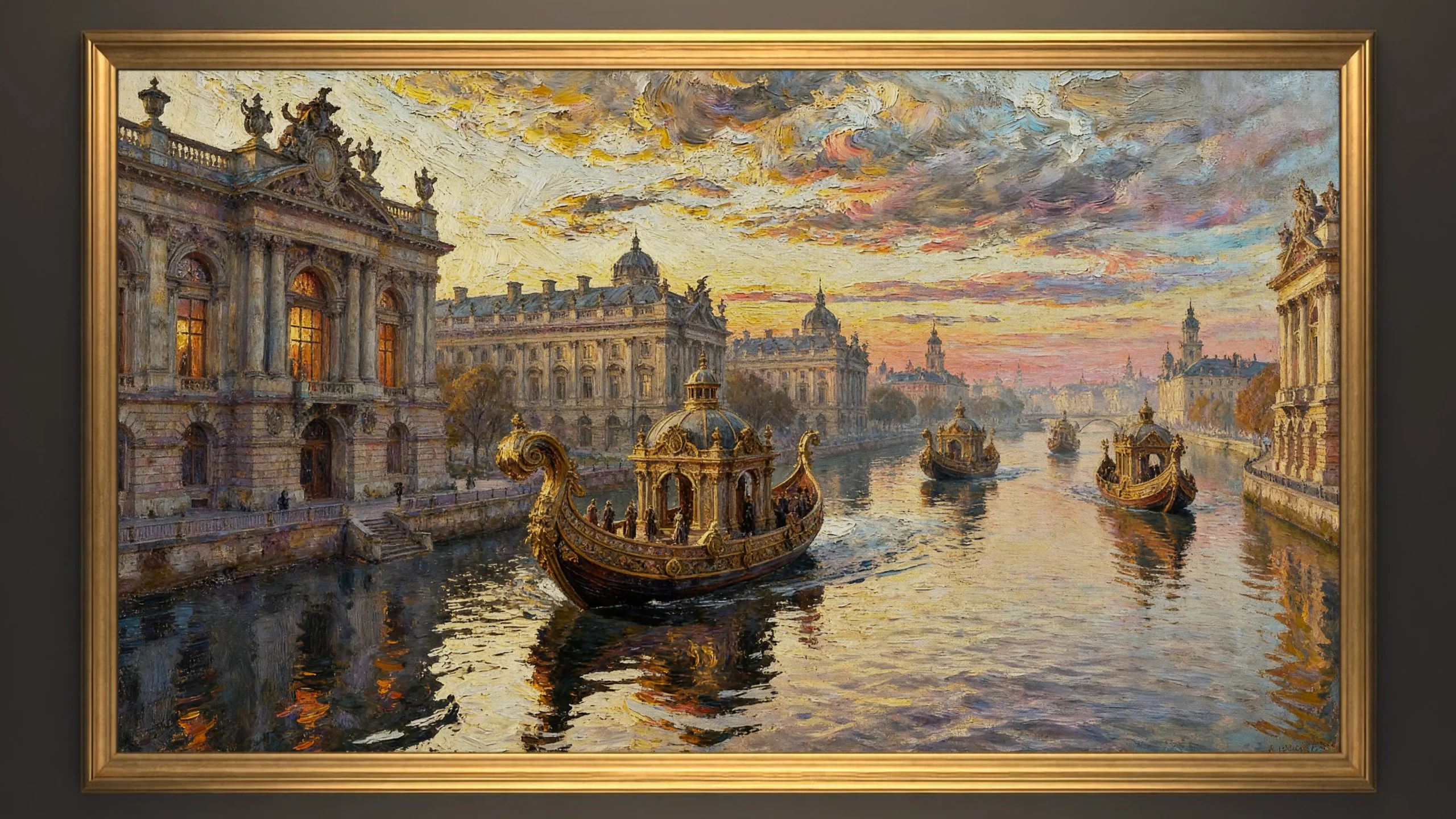 The Gilded River: The Palace Canal