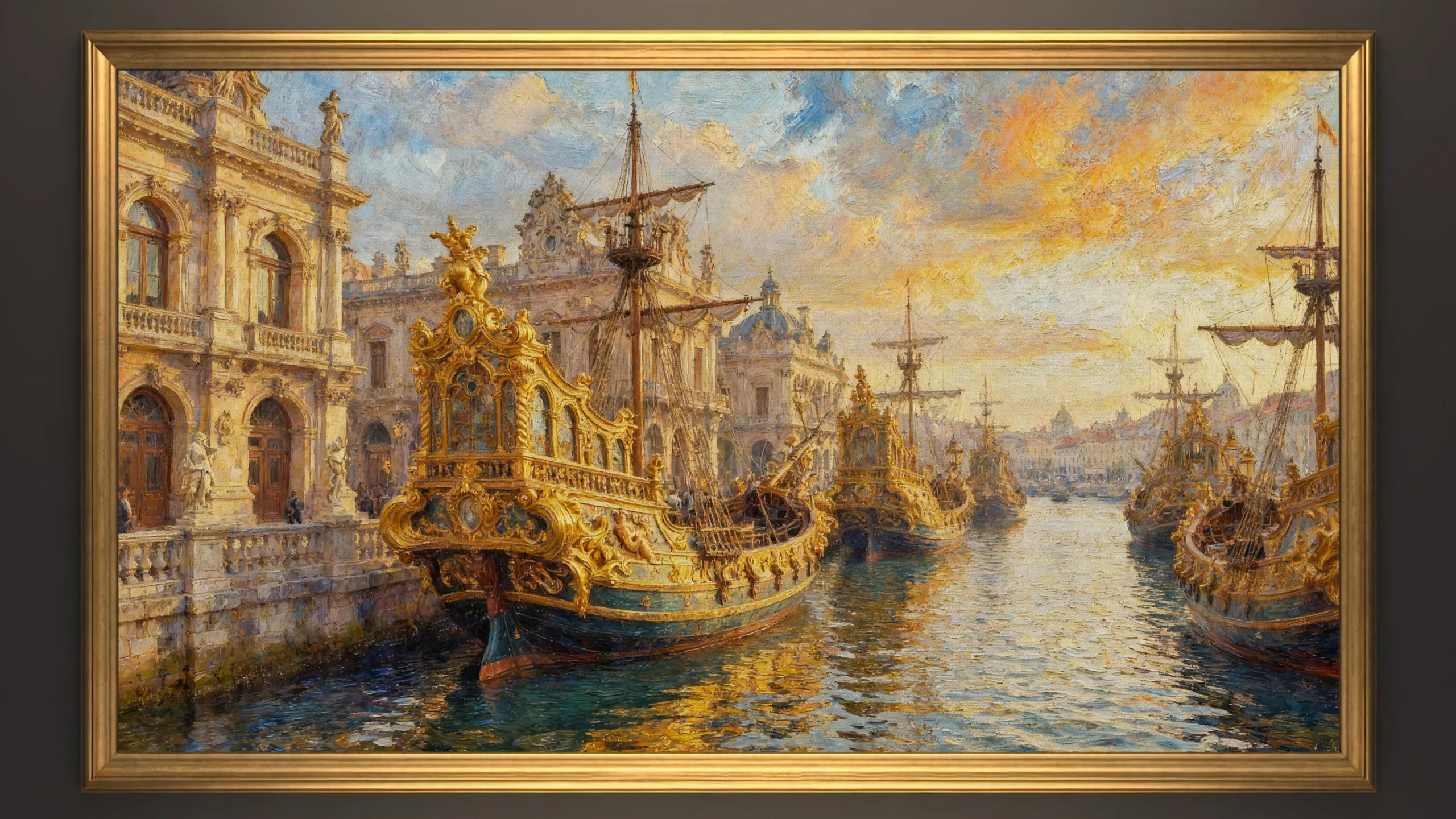 The Gilded River: The Royal Harbor
