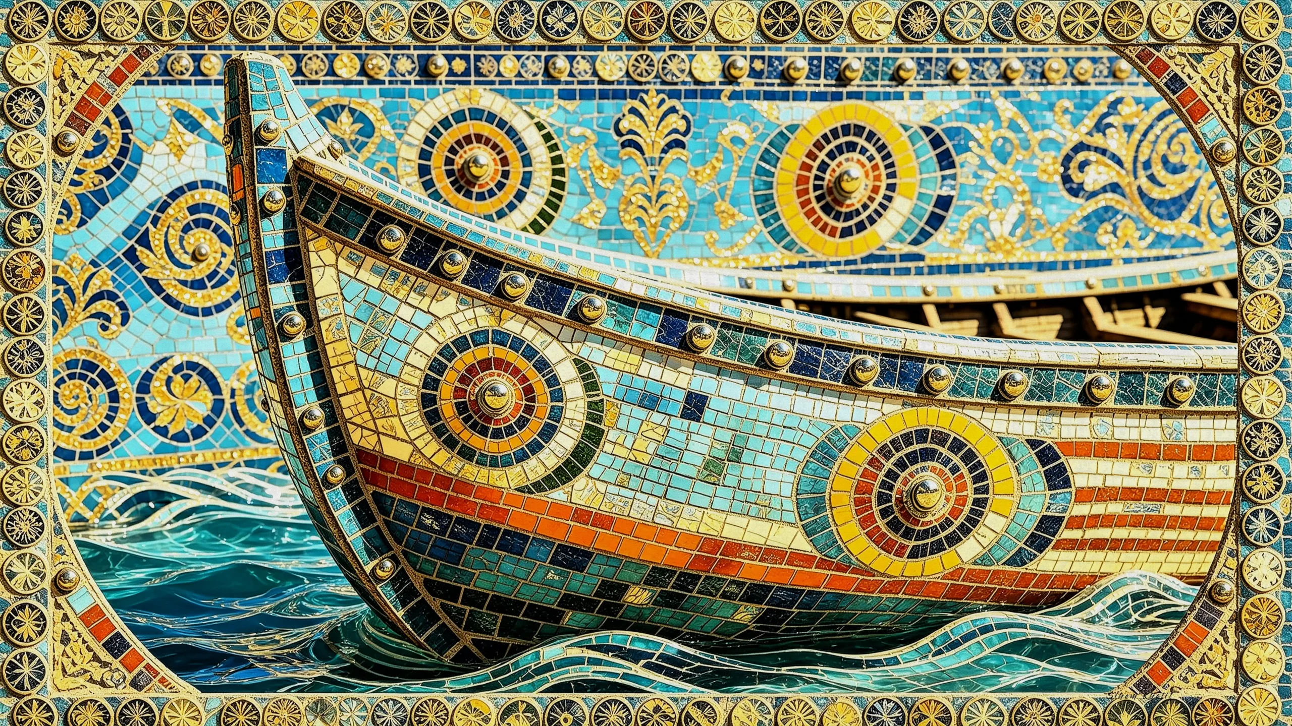THE MOSAIC VESSEL - XIV
