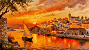 Sunset in Portimão 3