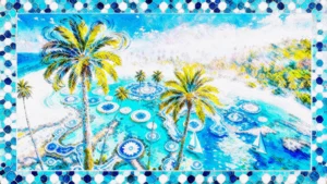 Mosaic Eden: Azure Reverie
