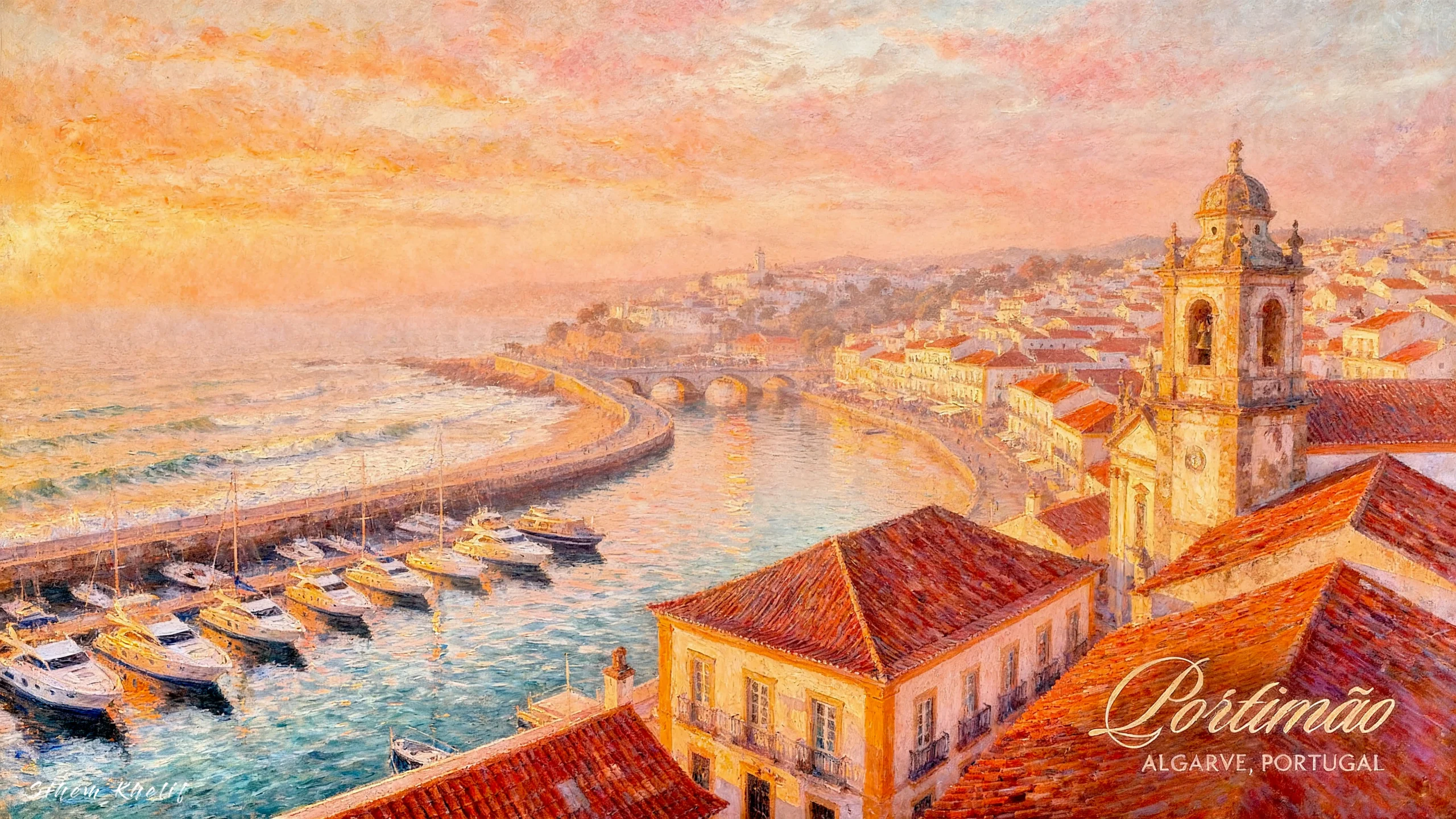 Sunset in Portimão 2