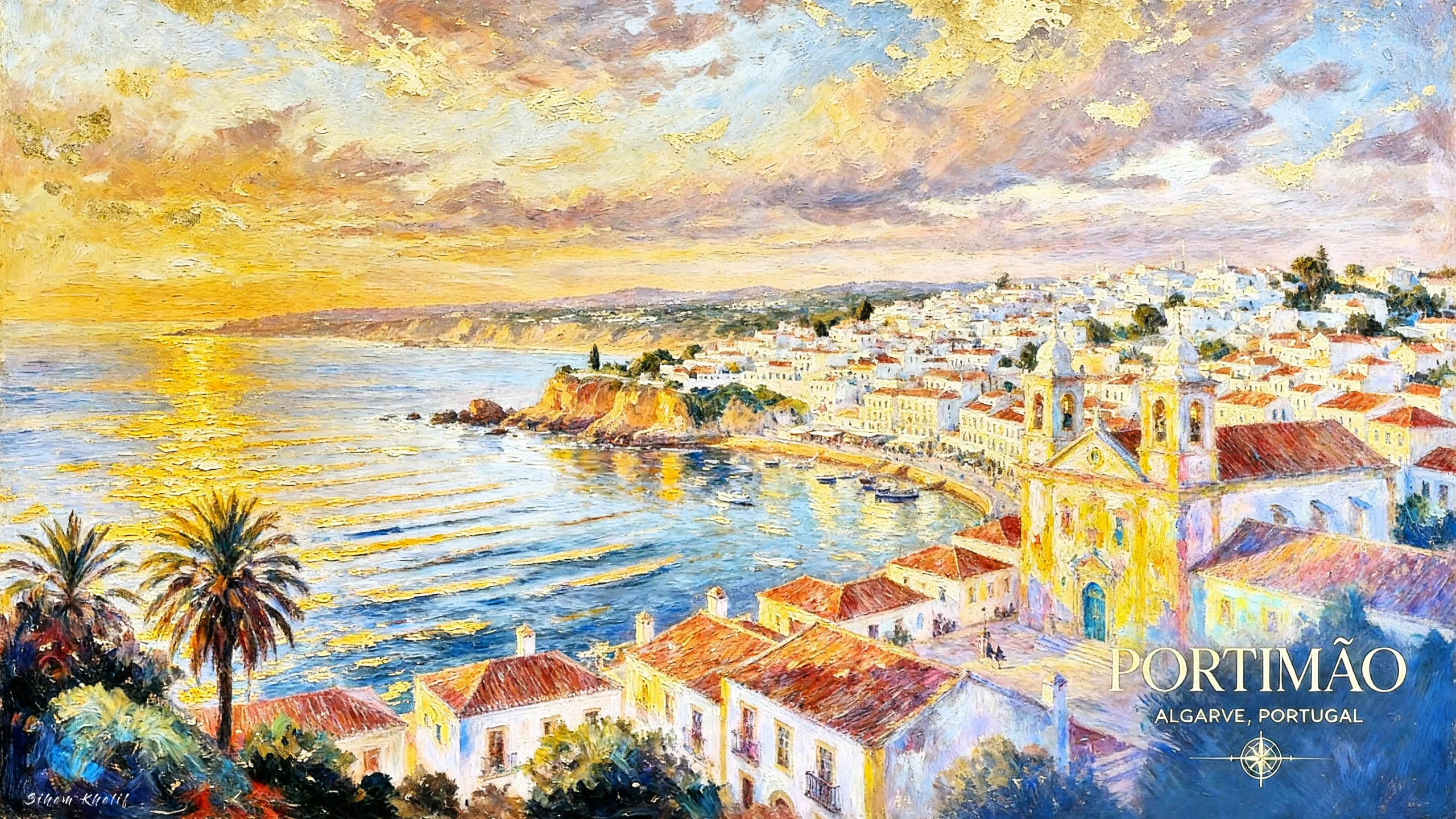 Sunset in Portimão 1