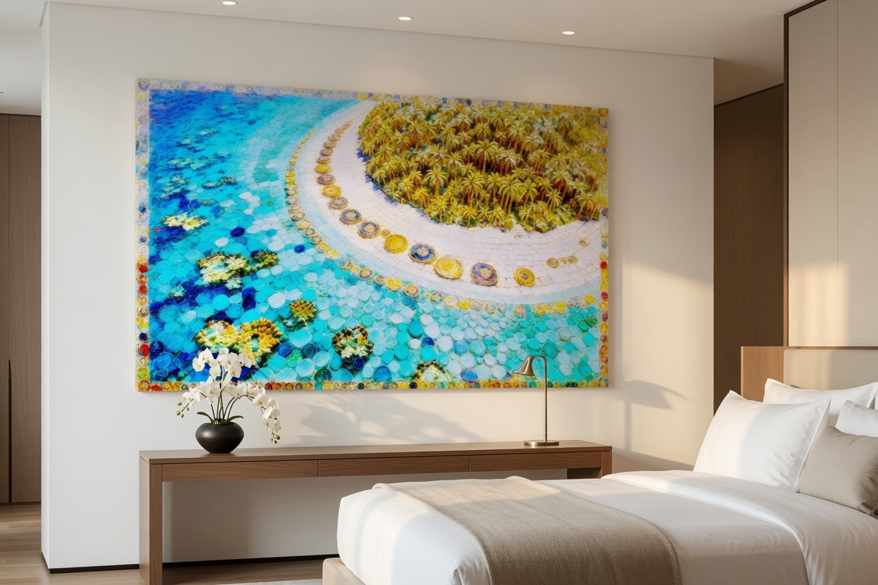 Mosaic Eden: Golden Shoreline - Image 5